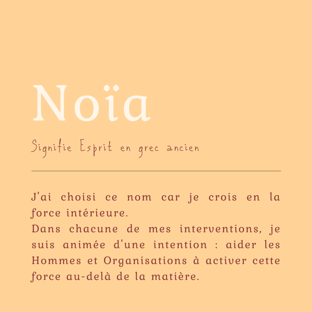 Instagram Noïa Coaching : présentation de Noïa